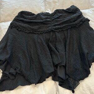 New with tags black lace skirt